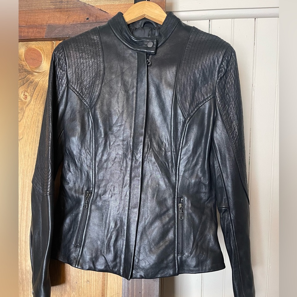 Stunning brand new leather jacket